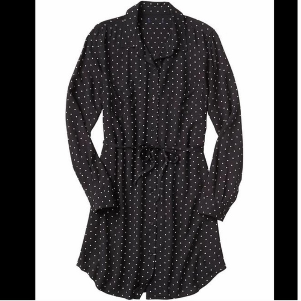 Gap Polka Dot Shirt Dress